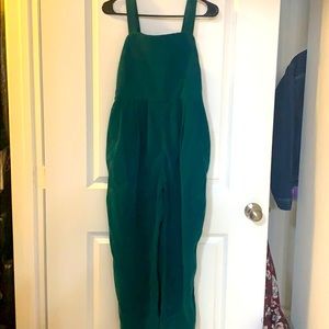 Green baggie overall